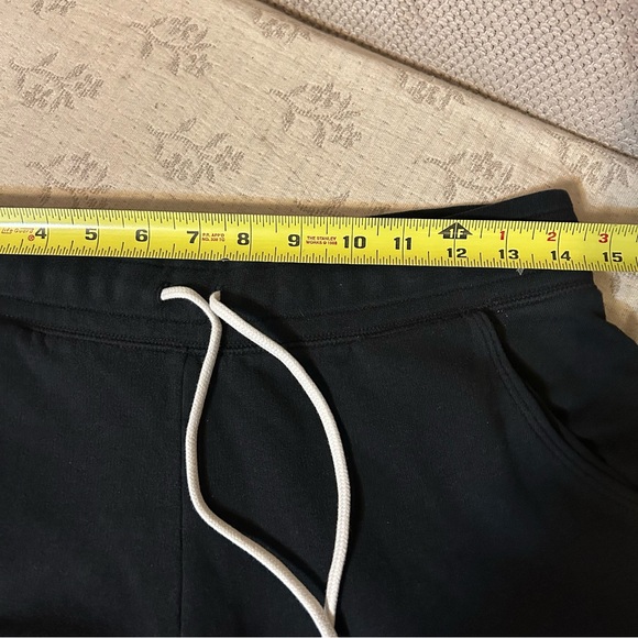 PINK Victoria's Secret Black Joggers with White Logo Size M - Picture 9 of 11